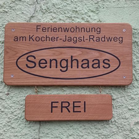 Ferienwohnung Am Kocher-Jagst Radweg Нойенщад ам Кохер Екстериор снимка