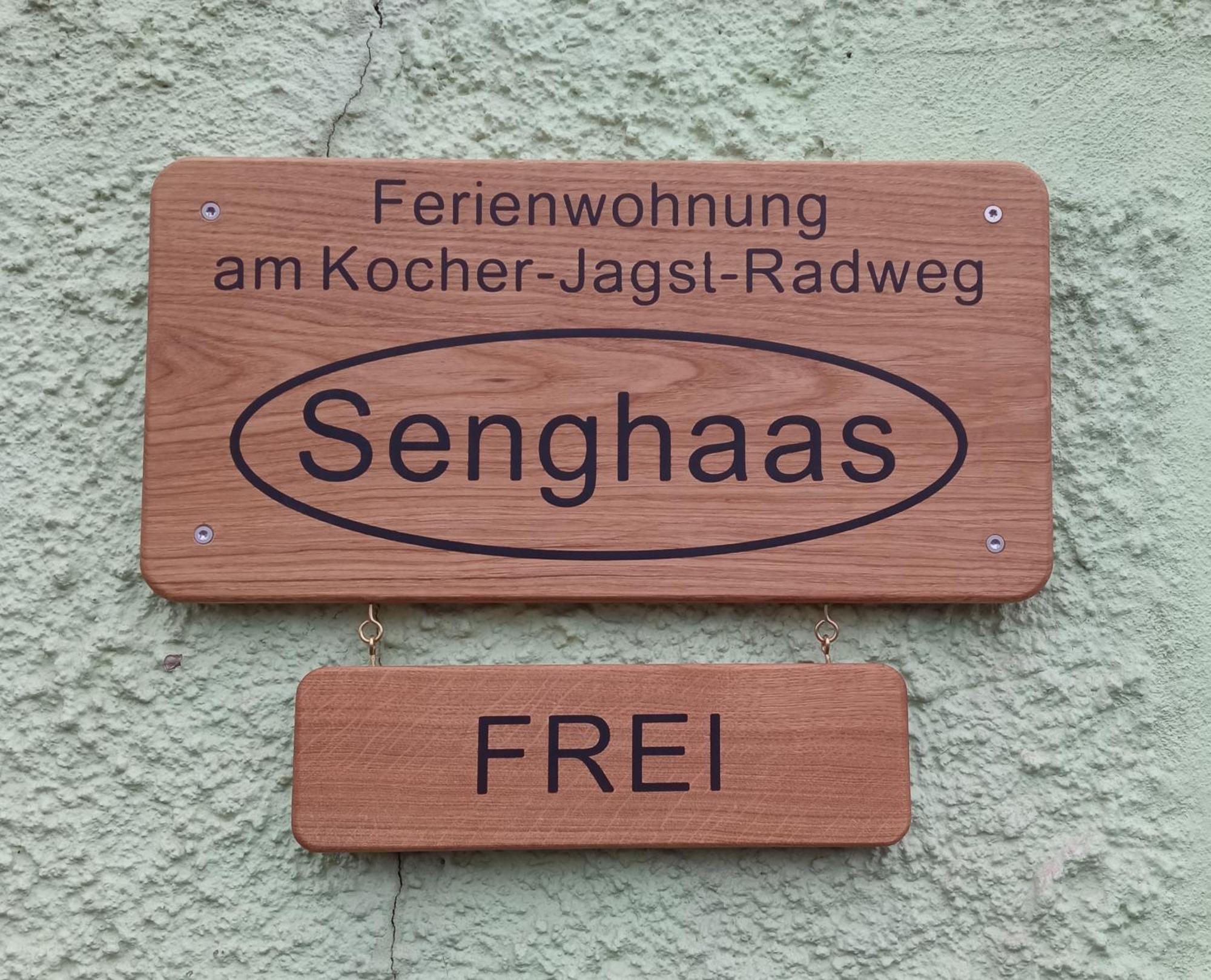 Ferienwohnung Am Kocher-Jagst Radweg Нойенщад ам Кохер Екстериор снимка